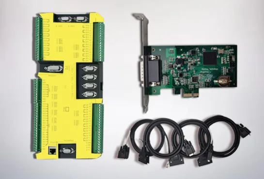 脉冲型硬件套件:端子板、PCIE 控制卡与连接线缆